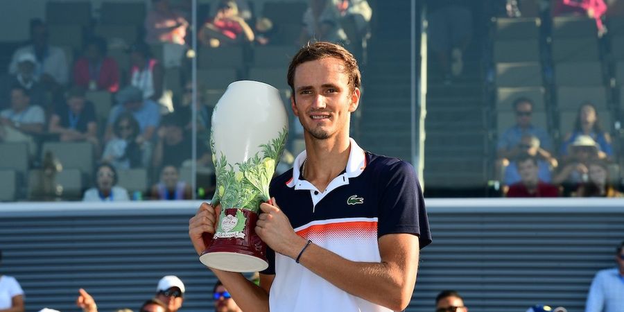 Lanjutkan Tren Positif, Daniil Medvedev Segel Titel di Cincinnati