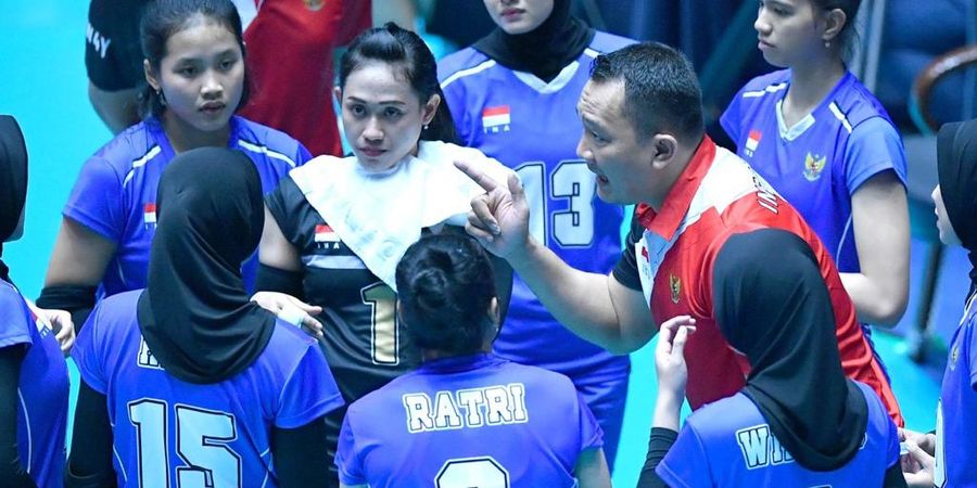 Kejuaraan Asia Senior 2019 - Kalah dari Kazakstan, Tim Voli Putri Indonesia Ikuti Perebutan Posisi 5-8