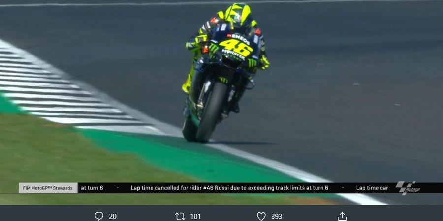 MotoGP Inggris 2019 - Soal Penalti yang Dibatalkan, Rossi: Memang Treknya yang Aneh