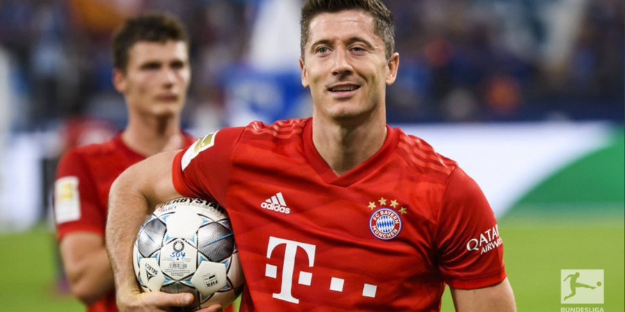 Hasil Bundesliga - Trigol Robert Lewandowski Menangkan Bayern Muenchen