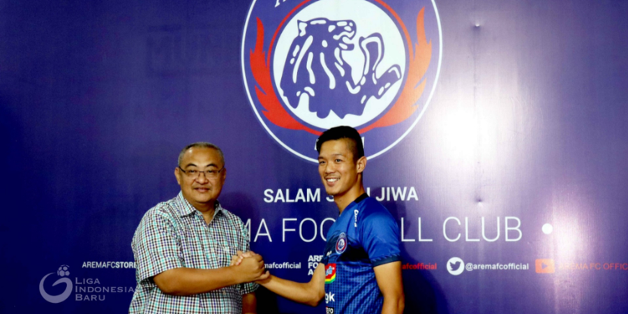 Usaha Gelandang Anyar Arema FC untuk Cepat Adaptasi di Tim Barunya