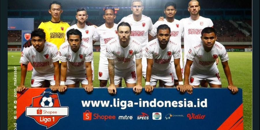 Ditahan Persija, PSM Makassar Masih Kering Kemenangan di Laga Tandang