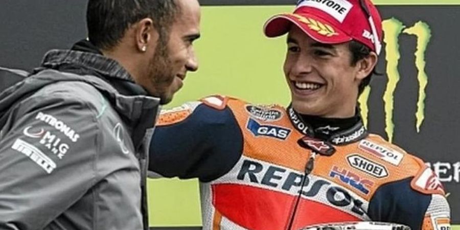 Lewis Hamilton Antusias Ladeni Tantangan Marc Marquez untuk Adu Balap di F1 dan MotoGP