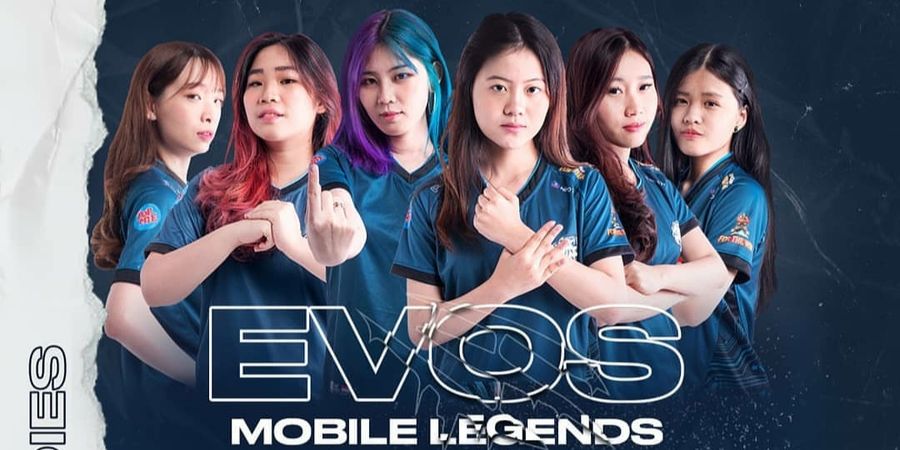 EVOS eSports Perkenalkan 6 Roster Cantik Divisi Mobile Legends Ladies