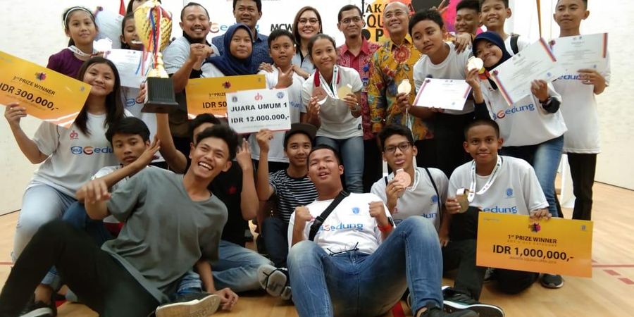 DKI Jakarta Raih Juara Umum Turnamen Jakarta Squash Open 2019