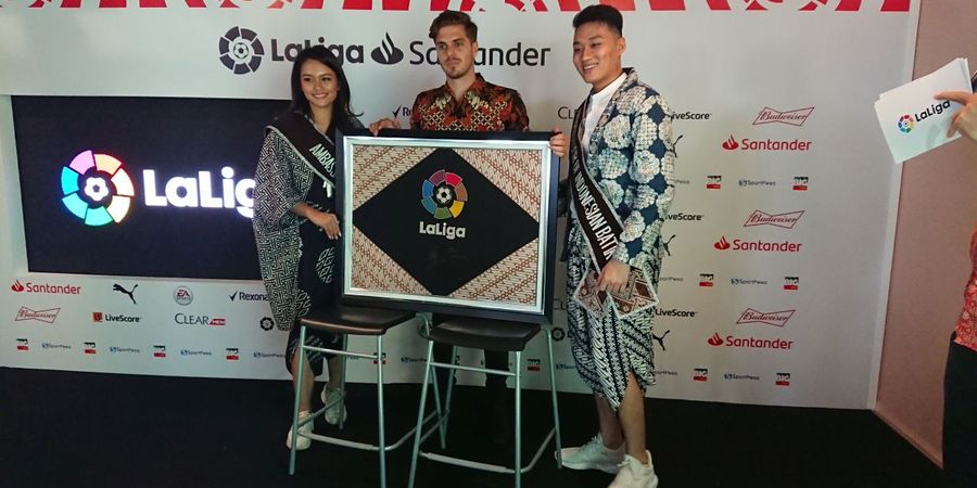 Peresmian Liga Spanyol 2019-2020, Batik Menyatukan La Liga dan Indonesia