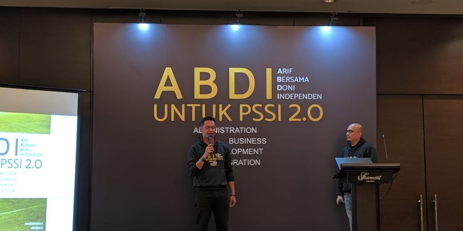 Arif Putra Wicaksono-Doni Setiabudi Ramaikan Bursa Calon Ketum PSSI