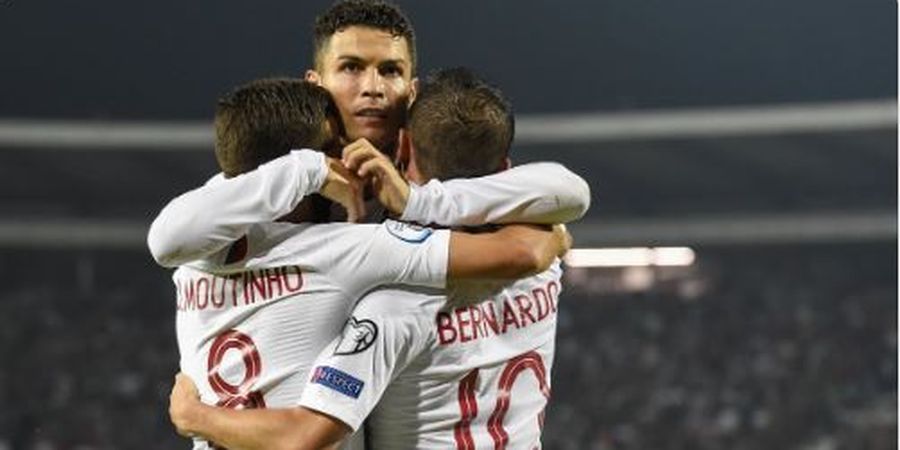 Daftar Top Scorer Kualifikasi Euro 2020 - Ronaldo di Bawah Striker Liga China