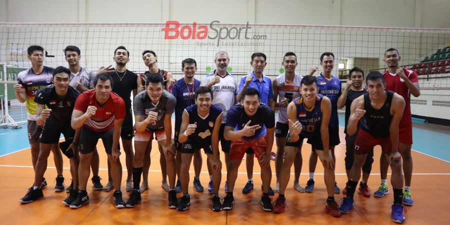 Timnas Voli Putra Indonesia Menang atas Kuwait pada Laga Perdana Kejuaraan Asia Senior 2019