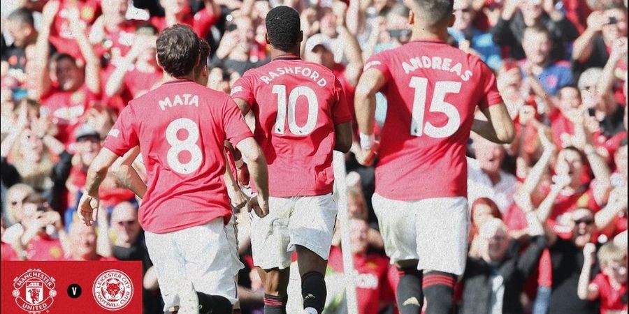 Hasil Liga Inggris - Kiper Ikut Maju, Man United Bekuk Leicester