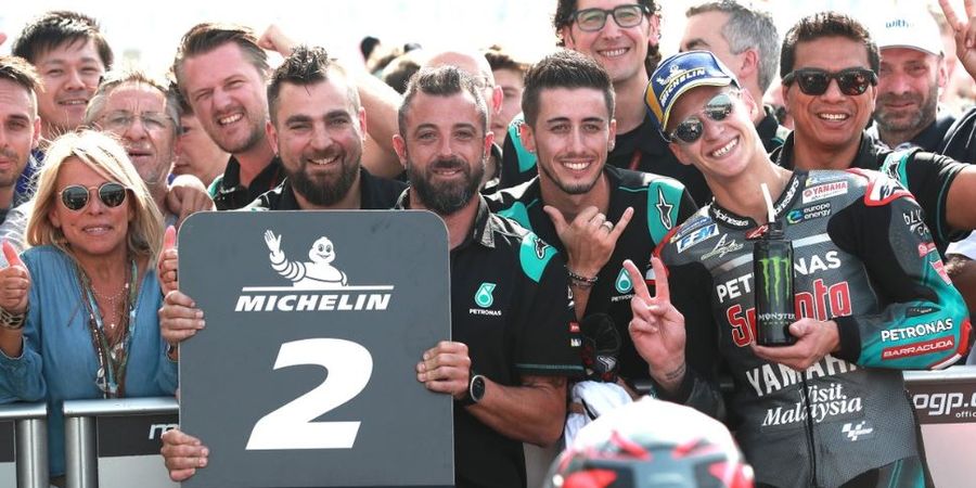 Gagal Menang di Misano, Quartararo Sebut Marc Marquez Manusia Biasa