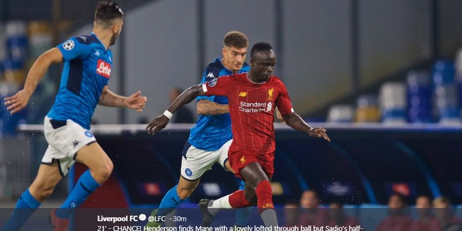 Eks Liverpool: Sadio Mane Buat Keputusan Keliru Saat Mengoper Salah di Laga Versus Napoli