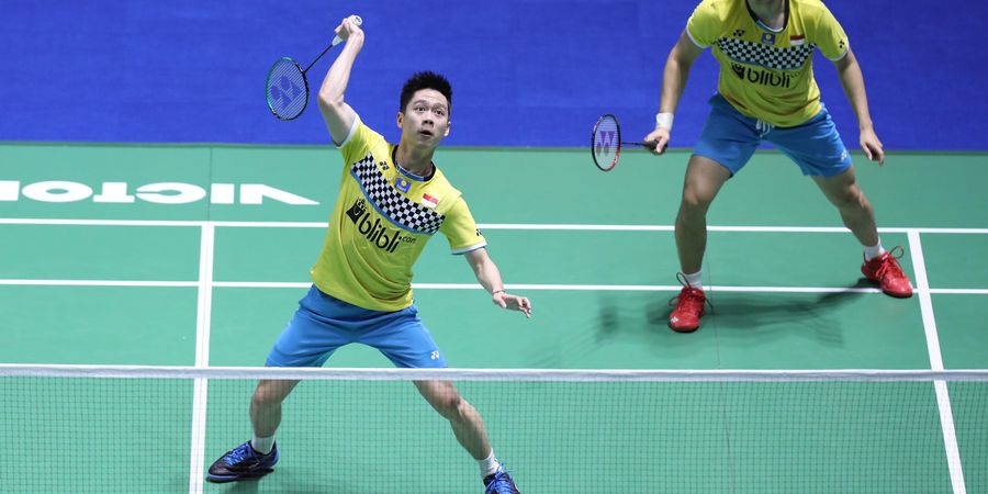 China Open 2019 - Menang, Marcus/Kevin Akui Banyak Dapat 'Lucky Point'