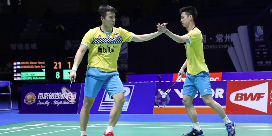 Hasil Undian Wakil Indonesia pada Malaysia Masters 2020 - Marcus/Kevin dan Peluang Pertahankan Gelar