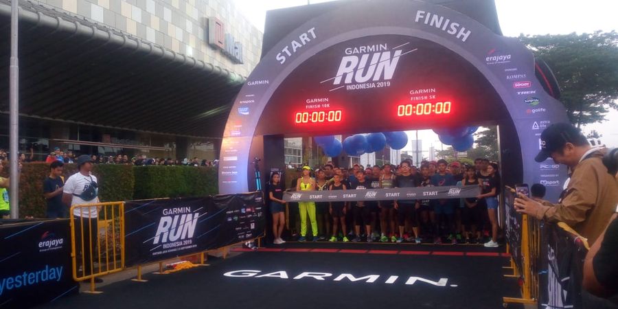 Serunya Garmin Run Indonesia 2019, Lomba Lari untuk Segala Usia