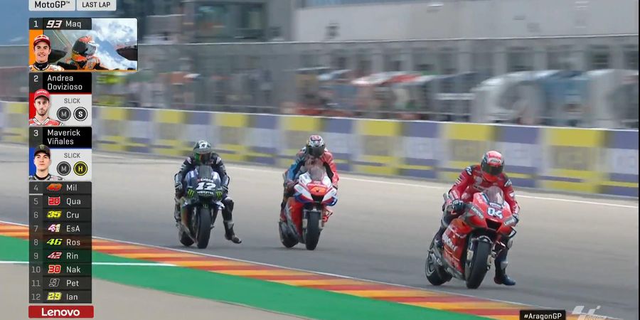 Hasil MotoGP Aragon 2019 - 'Yamaha Seperti Membawa Sumpit ke Pertarungan Pistol'