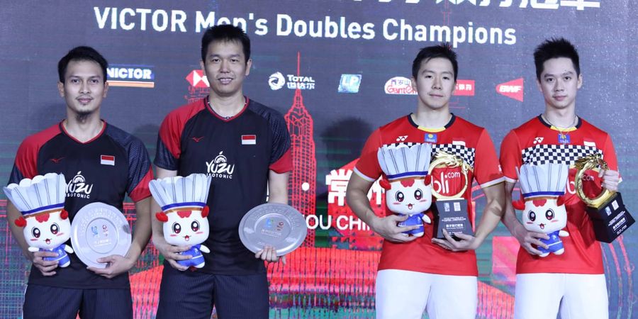 Ahsan/Hendra Masih Penasaran Kalahkan Marcus/Kevin Tahun Ini