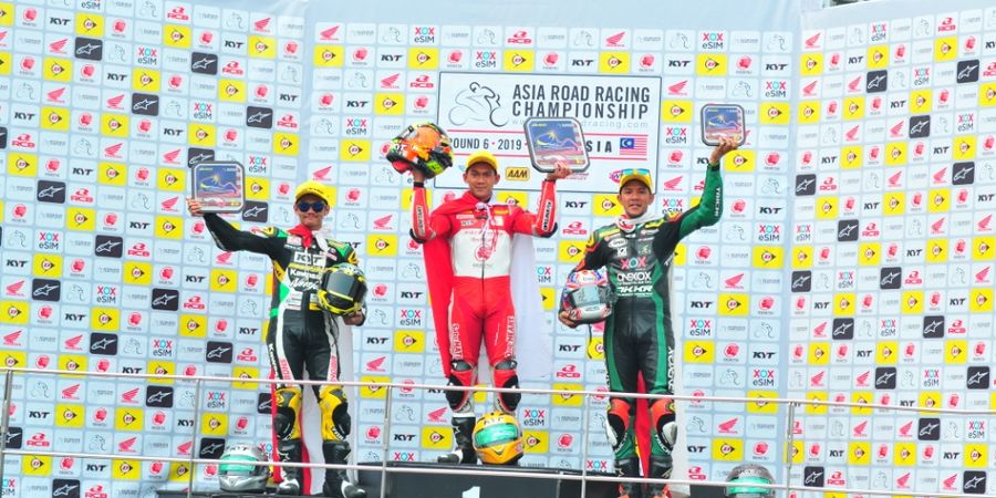 Raih Dobel Podium ARRC Malaysia, Indonesia Raya Berkumandang di Sepang