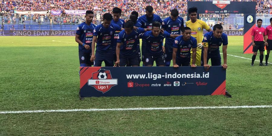 Arema FC Menang Besar atas PSS Sleman di Stadion Kanjuruhan