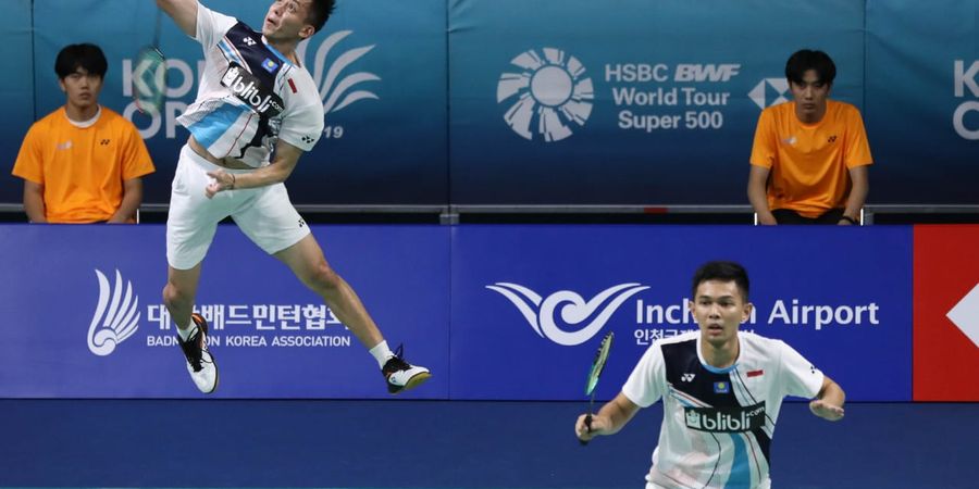 Rekap Hasil Korea Open 2019 - Indonesia Sisakan Fajar/Rian dan Rinov/Pitha pada Semifinal