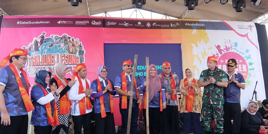 Menteri Pariwisata RI Resmikan Festival Tanjung Lesung 2019