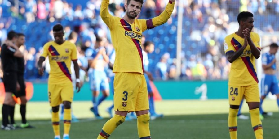 Gerard Pique Sengaja Dihukum Kartu Kuning demi El Clasico?