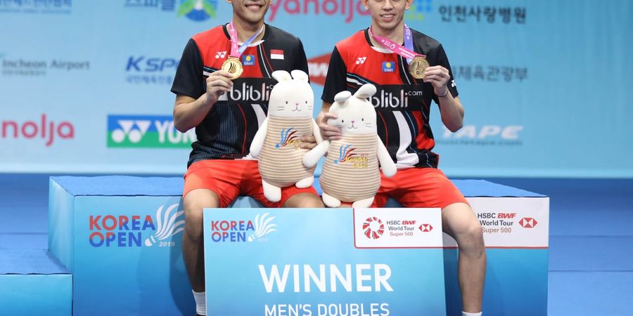 Rekap Final Korea Open 2019 - Indonesia Amankan Satu Gelar Juara