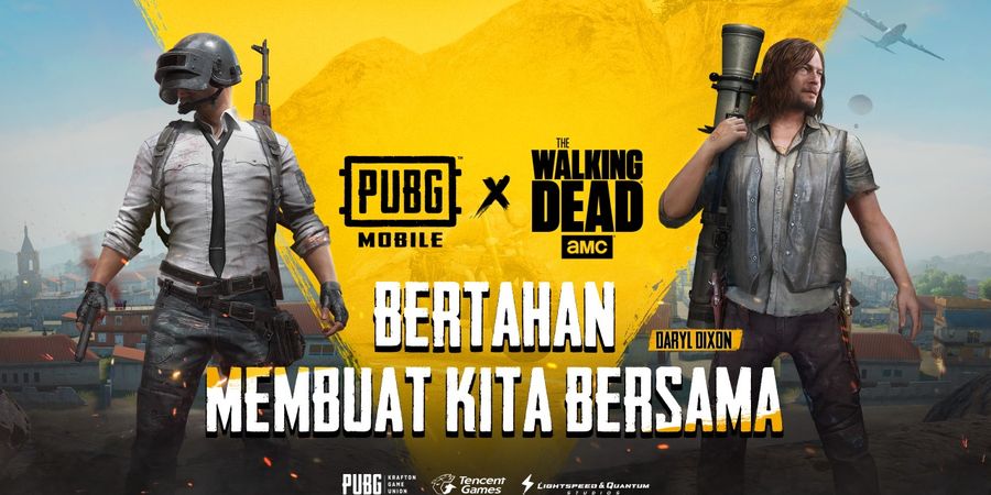 Kolaborasi dengan The Walking Dead Dilakukan PUBGM