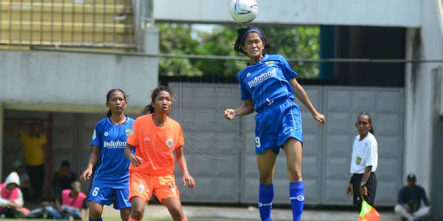 Hasil Liga 1 Putri 2019 - Persija Jakarta Bungkam Persib Bandung