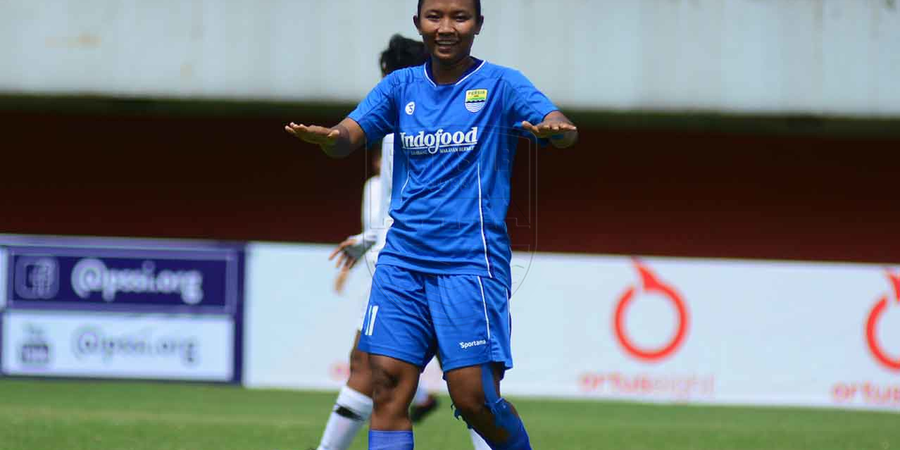 Cetak Hat-trick Perdana, Striker Persib Putri Tak Ingin Jemawa