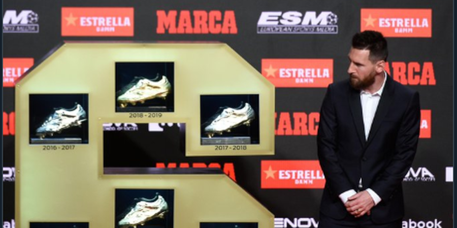 VIDEO - 3 Gol Teknik Tinggi yang Antarkan Messi Raih Sepatu Emas