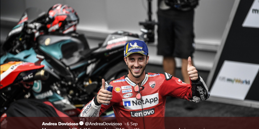 Malangnya Andrea Dovizioso, Cedera Saat MotoGP Tinggal Sebentar Lagi