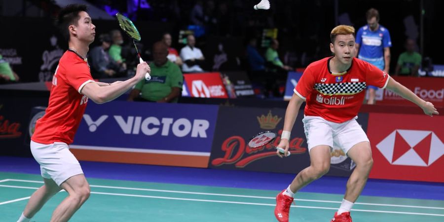 Denmark Open 2019 - Marcus/Kevin ke Perempat Final Tanpa Berkeringat