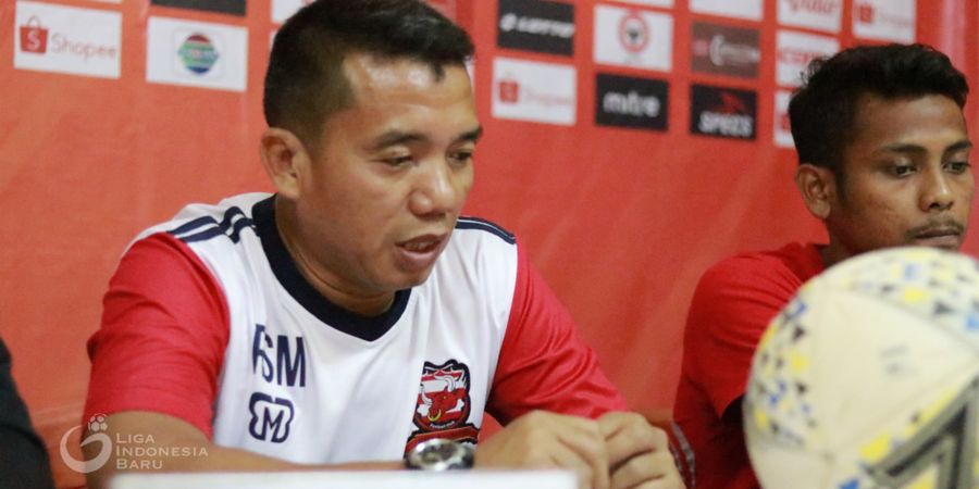 Rasiman Targetkan Madura United Sanggup Menang Lawan Semen Padang