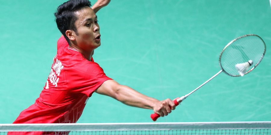 Hasil French Open 2019 - Lolos ke Perempat Final, Anthony Hadapi Momota