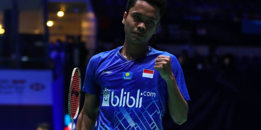 Rekap Hasil French Open 2019 - Kemenangan Anthony atas Momota Warnai 4 Wakil Indonesia ke Semifinal