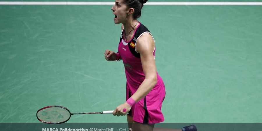 Hasil Barcelona Spain Masters 2020 - Wakil Thailand Sukses Bikin Carolina Marin Gigit Jari di Rumah Sendiri