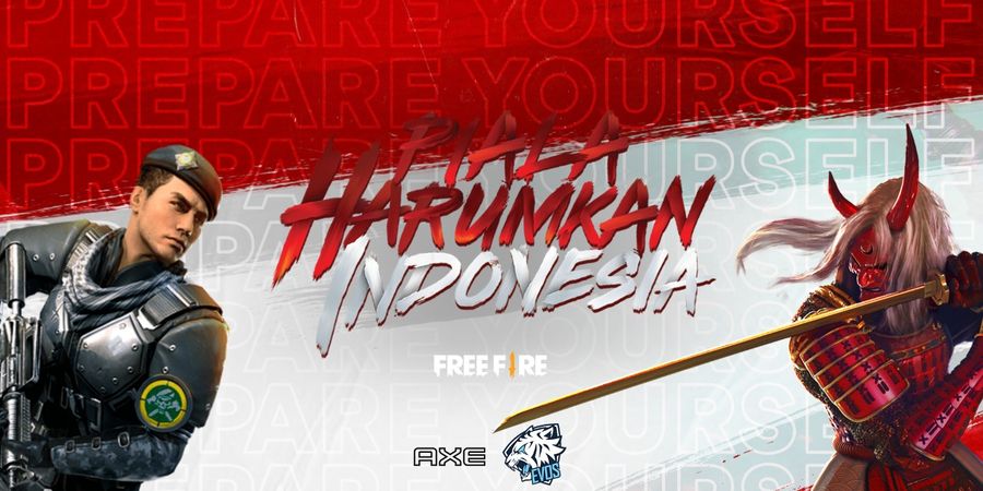 Axe dan Evos Bikin Turnamen Free Fire se-Indonesia