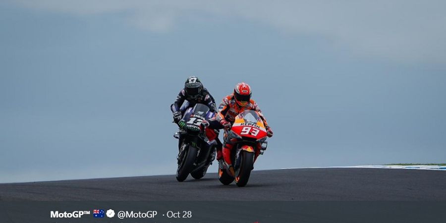 MotoGP Australia 2019, Momen Marc Marquez Temukan Rival Baru