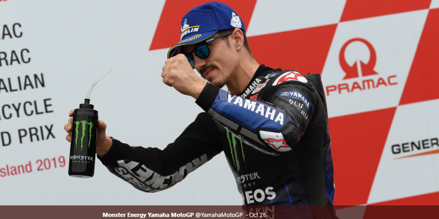 Vinales Sebut Raih Peringkat Ke-3 Klasemen Pembalap seperti Mengangkat Trofi