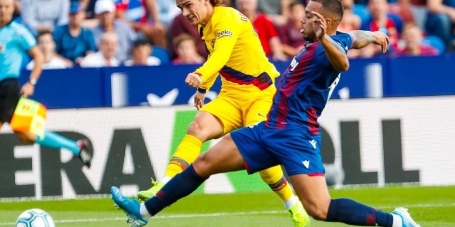 Babak I Liga Spanyol - Diwarnai Salah Kartu Kuning dan Penalti, Barcelona Ungguli Levante