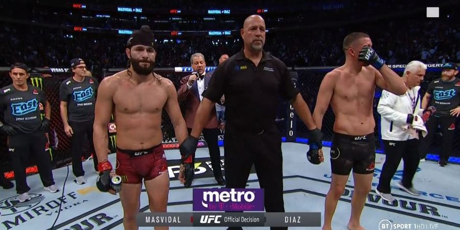 Hasil UFC 244 - Kendati Menang, Jorge Masvidal Kecewa dan Berganti Tantang Nate Diaz