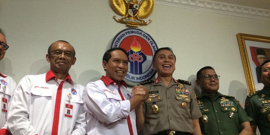 Iwan Bule Minta Tolong Menpora Sampaikan ke Presiden Jokowi Soal Kantor PSSI