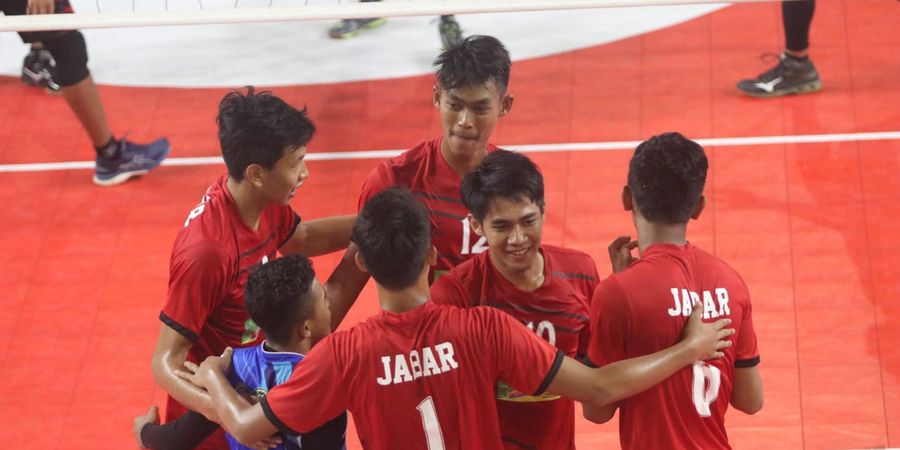 Kejurnas Bola Voli Junior 2019 - Tim Putri Jabar Hadapi DKI pada Perebutan Juara Grup