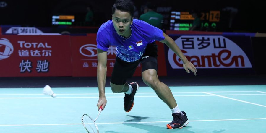 Hasil Hong Kong Open 2019 - Tuntaskan Revans, Anthony Maju ke Babak Kedua