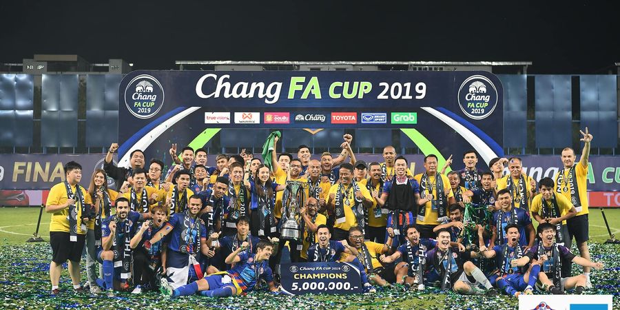 Sempat Diperkuat Pemain Indonesia, Klub Thailand Akhiri Puasa 10 Tahun