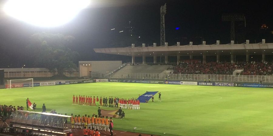 Timnas U-19 Indonesia Unggul Tipis atas Timor Leste pada Babak Pertama