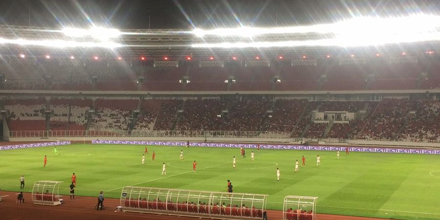 Timnas U-19 Indonesia Tertinggal di Babak Pertama