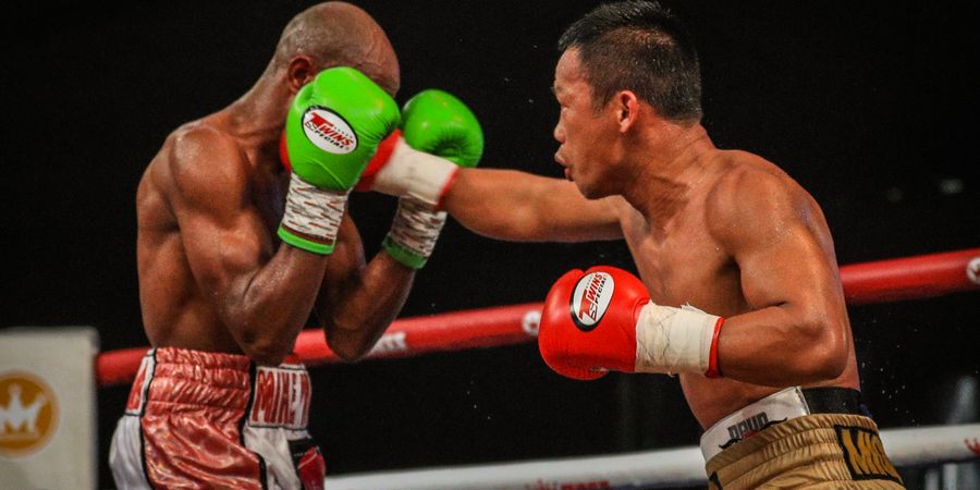 Menang TKO, Daud Yordan Raih Juara Dunia Kelas Welter Versi IBA