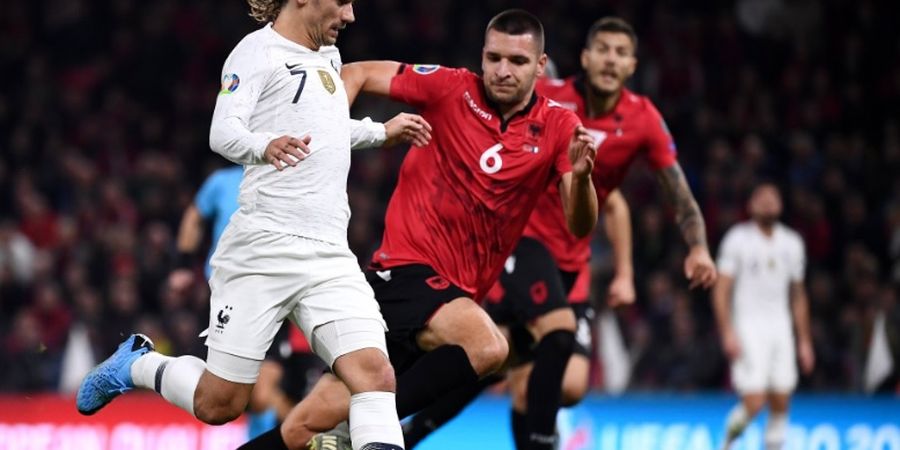 Hasil Kualifikasi Euro 2020 - Atasi Albania, Prancis Sah Juara Grup H